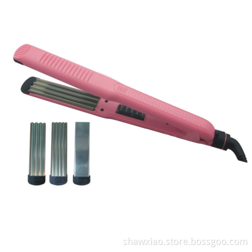 multi-plate hair straightener